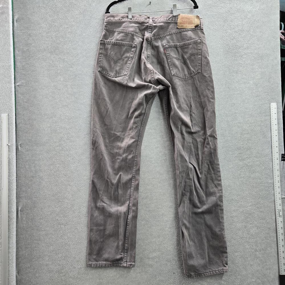 VINTAGE Levi's 501 Men Jeans 38X34 Gray Denim Original‎ Fit Straight Leg Y2K USA - Picture 15 of 15